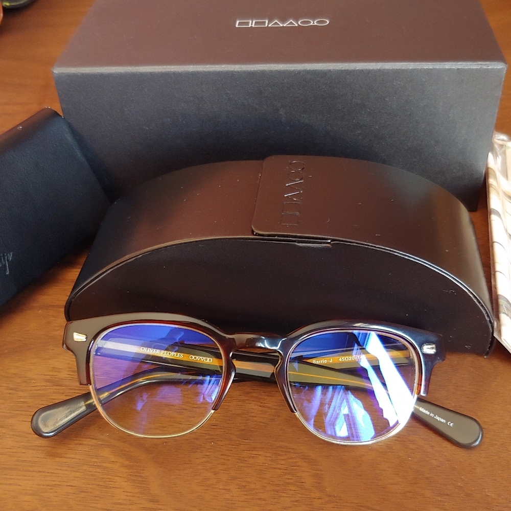 Oliver Peoples Glasses + clip on